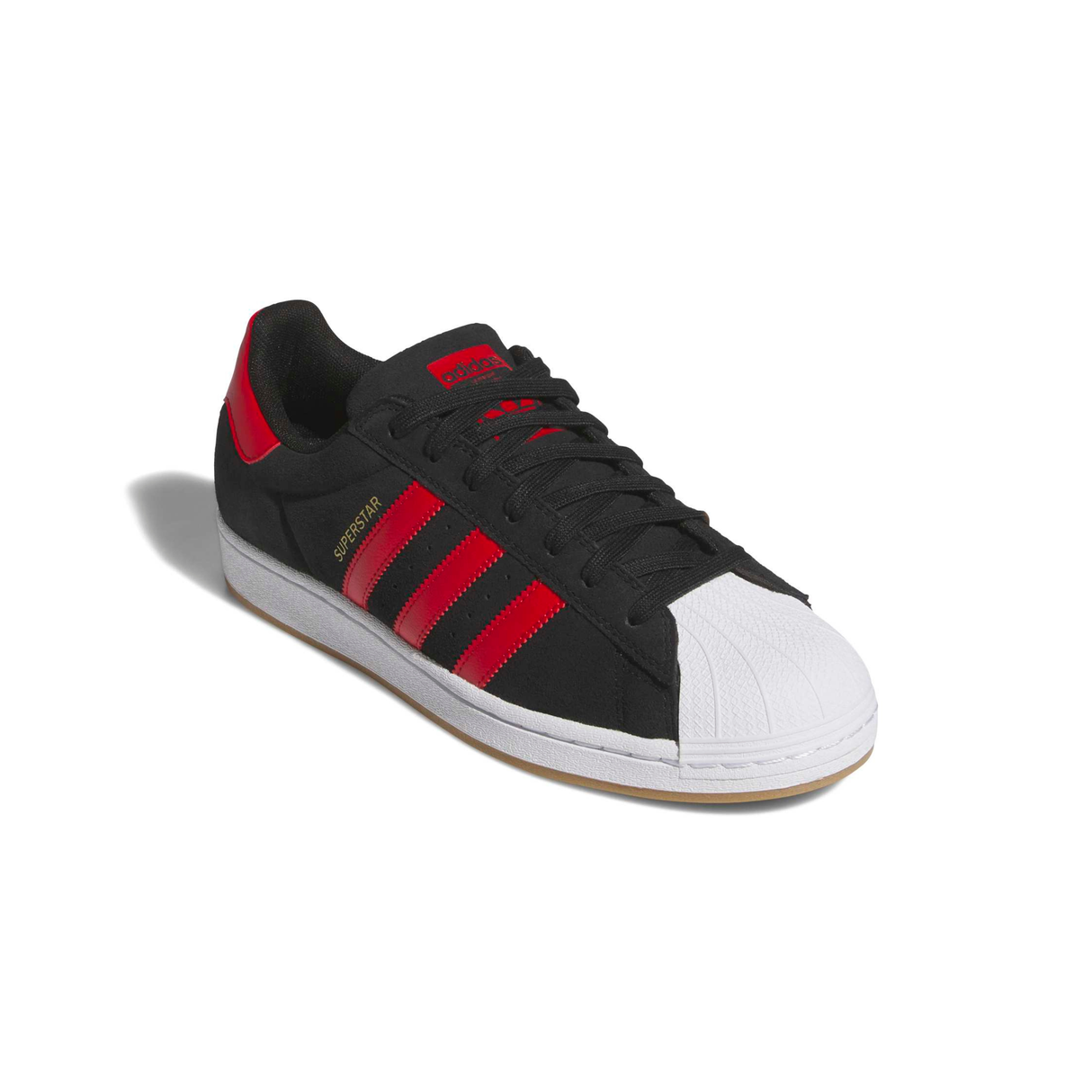 Adidas Superstar ADV Shoes - Core Black / Better Scarlet / Footwear White