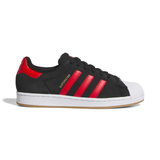 Adidas Superstar ADV Shoes - Core Black / Better Scarlet / Footwear White