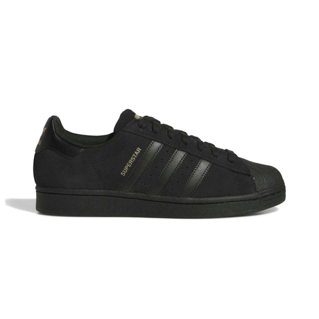 Adidas Superstar ADV Shoes - Core Black / Core Black / Gold Metallic (KZ8893)