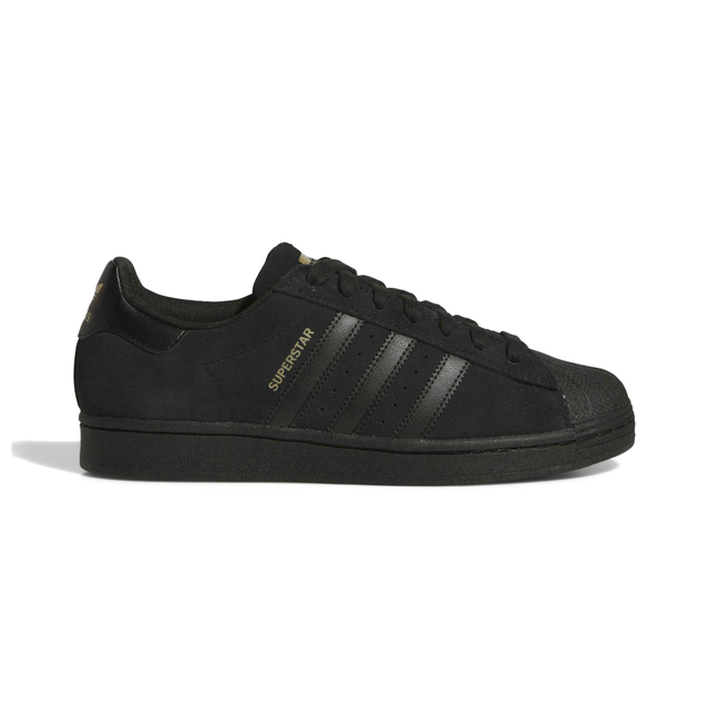 Adidas Superstar ADV Shoes - Core Black / Core Black / Gold Metallic (KZ8893)