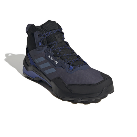 Adidas Terrex AX4 Mid GORE-TEX Hiking Shoes - Shadow Navy / Wonder Steel / Semi Lucid Blue