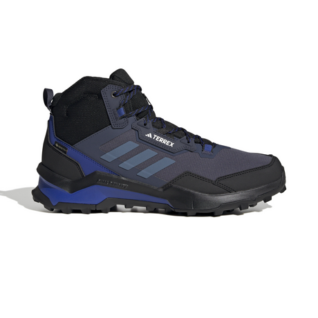 Adidas Terrex AX4 Mid GORE-TEX Hiking Shoes - Shadow Navy / Wonder Steel / Semi Lucid Blue