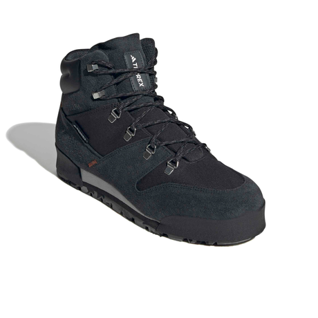 Adidas Terrex Snowpitch Cold.RDY Hiking Shoes - Core Black / Core Black / Semi Impact Orange (IH3663)