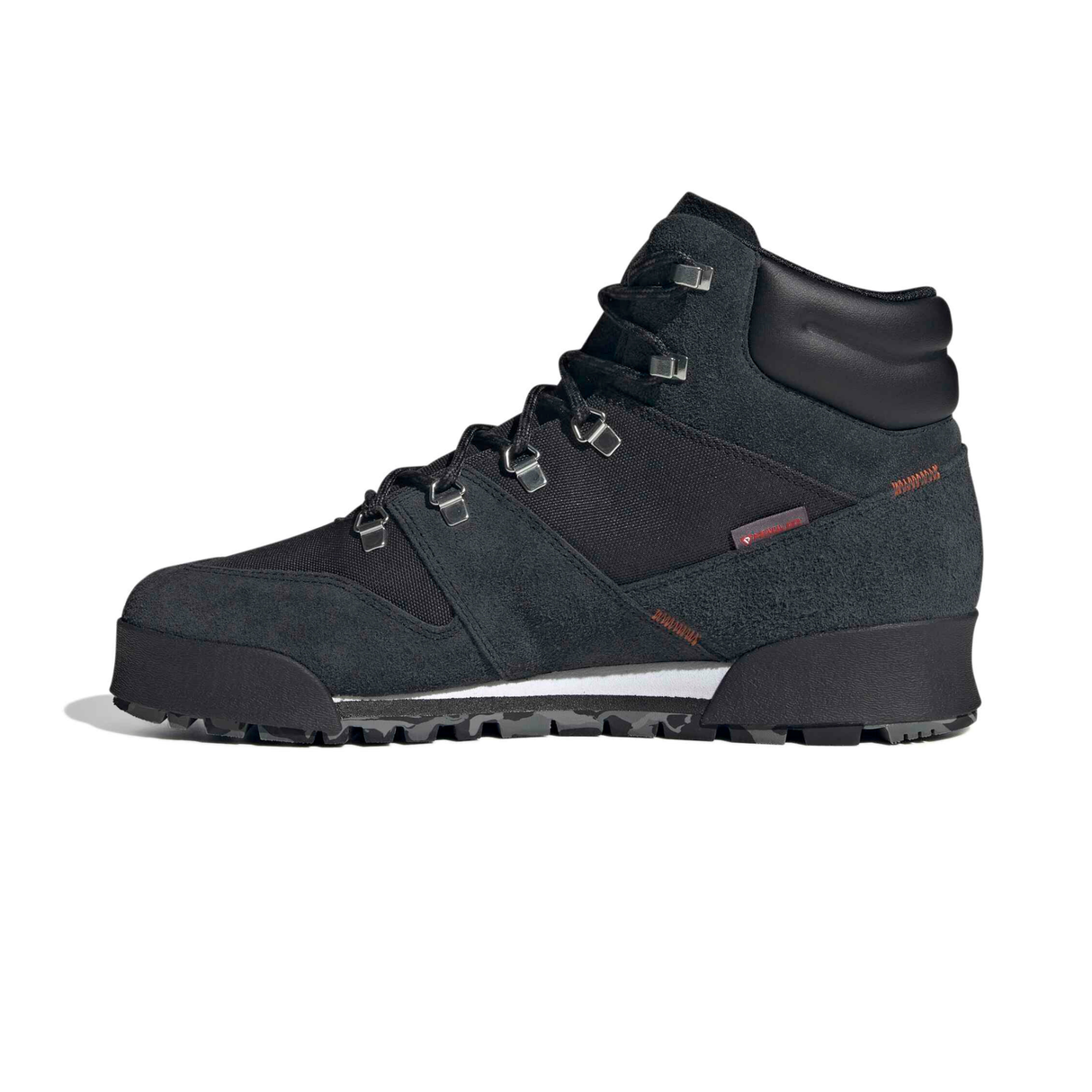 Adidas Terrex Snowpitch Cold.RDY Hiking Shoes - Core Black / Core Black / Semi Impact Orange (IH3663)