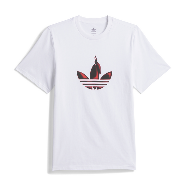 Adidas Trefoil Torch T-Shirt - White