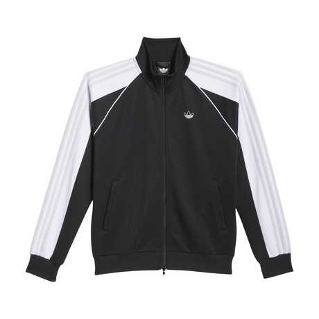 Adidas Tyshawn Track Jacket - Black / White / Dash Grey