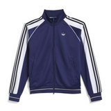 Adidas Tyshawn Track Jacket - Dark Blue / White / Black