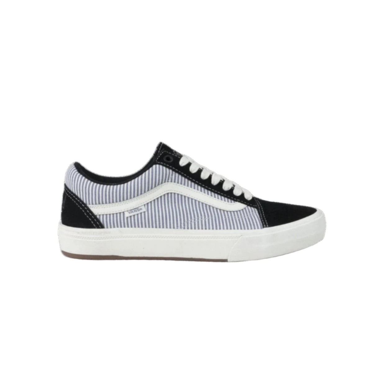 (BMX) Vans Old Skool Pro Shoes - (Federal) Black/Blue Pinstripe - UK 6