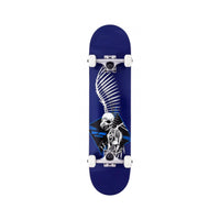 Birdhouse Stage 1 Full Skull 2 Complete Skateboard - Blue / 7.5"