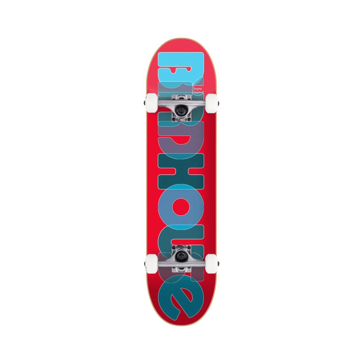 Birdhouse Stage 1 Opacity Logo 2 Complete Skateboard - Red / 8"