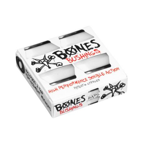 Bones Hard Bushings (Pack of 4) - Black / White