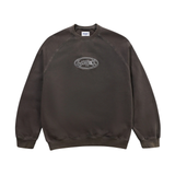 Butter Goods Abseil Crewneck Sweatshirt - Washed Black