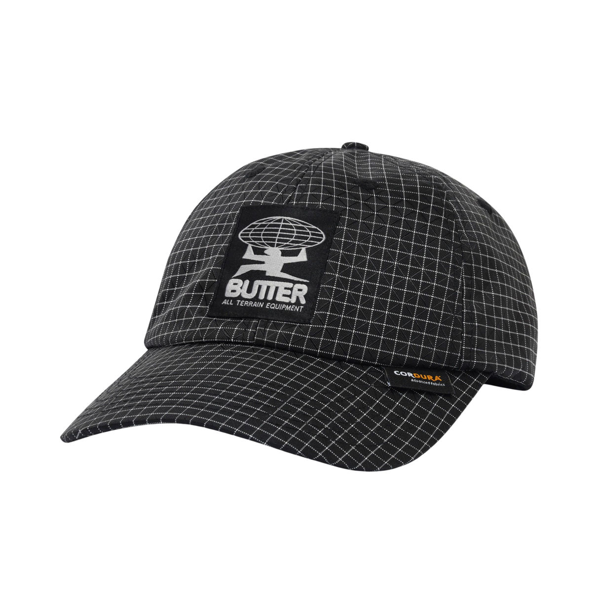 Butter Goods Cordura Terrain 6 Panel Cap - Black