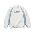 Butter Goods Match Logo Crewneck Sweatshirt - Ash