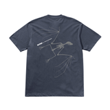 Butter Goods Nocturnal T-Shirt - Steel