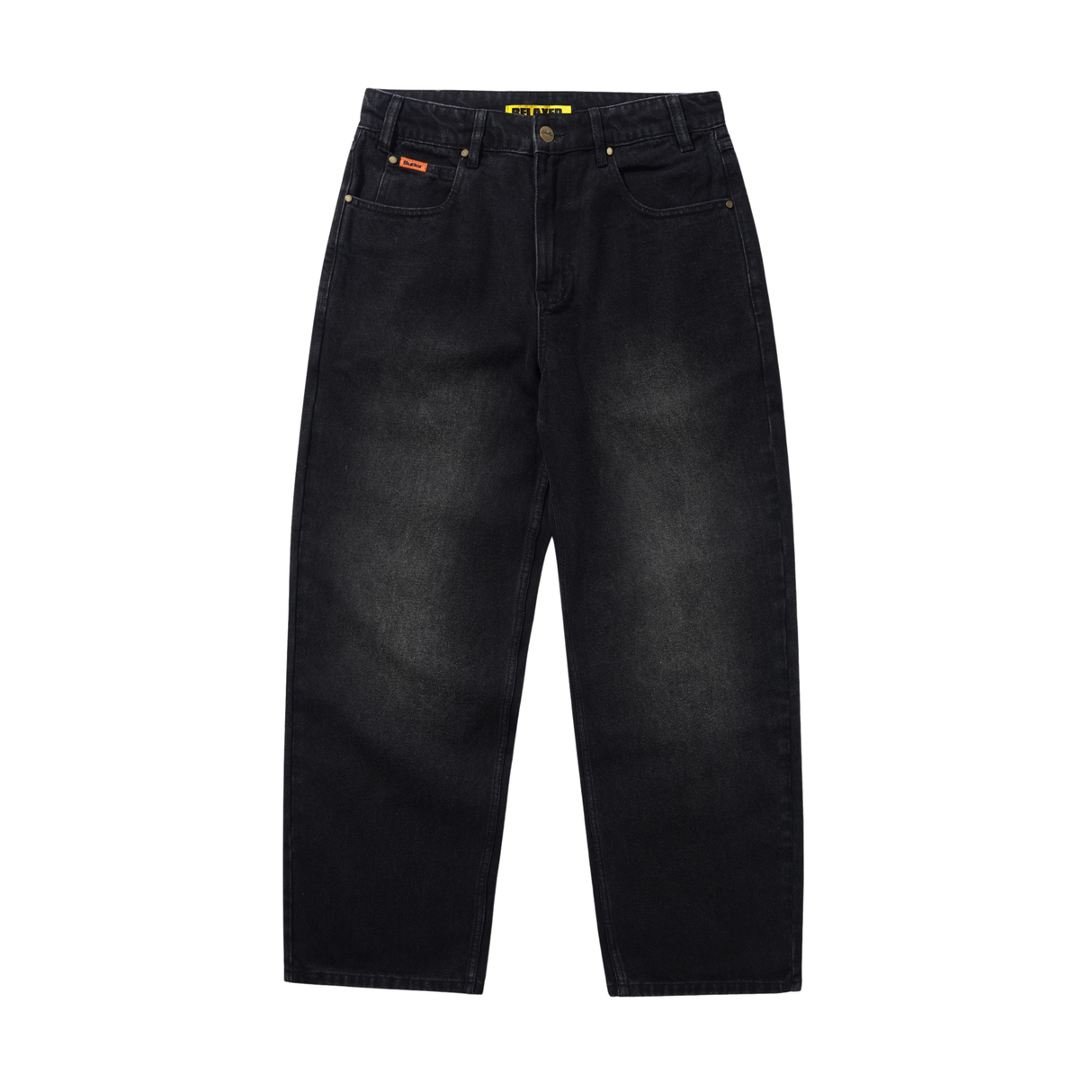 Butter Goods Relaxed Denim Pants Jeans - Flat Black