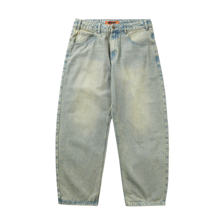 Butter Goods Scorpion Stitch Denim Jeans - Tinted Light Blue