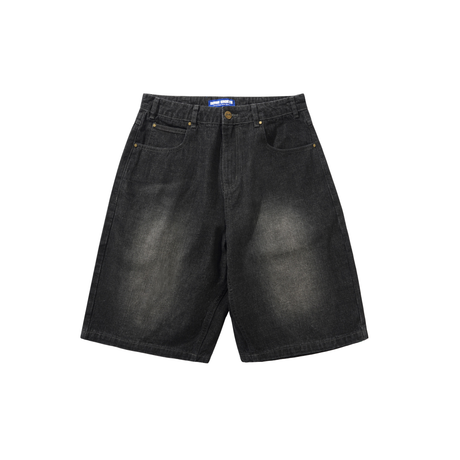 Butter Goods Scorpion Stitch Denim Short - Slub Black