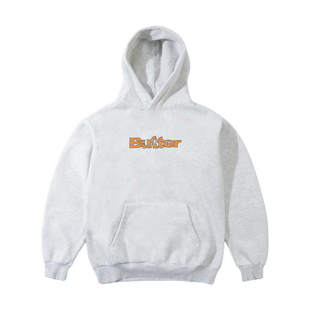 Butter Goods Smashed Logo Hoodie - Ash