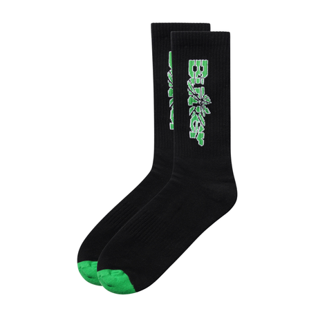 Butter Goods Smashed Logo Socks - Black