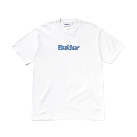 Butter Goods Smashed Logo T-Shirt - White