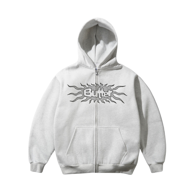 Butter Goods Solar Zip Hoodie - Ash
