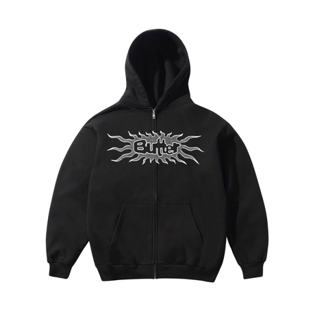 Butter Goods Solar Zip Hoodie - Black