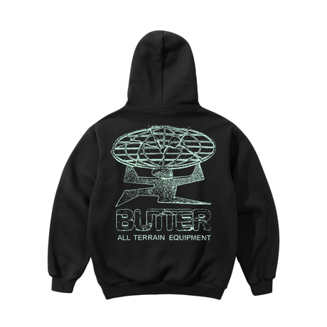 Butter Goods Terrain Hoodie - Black