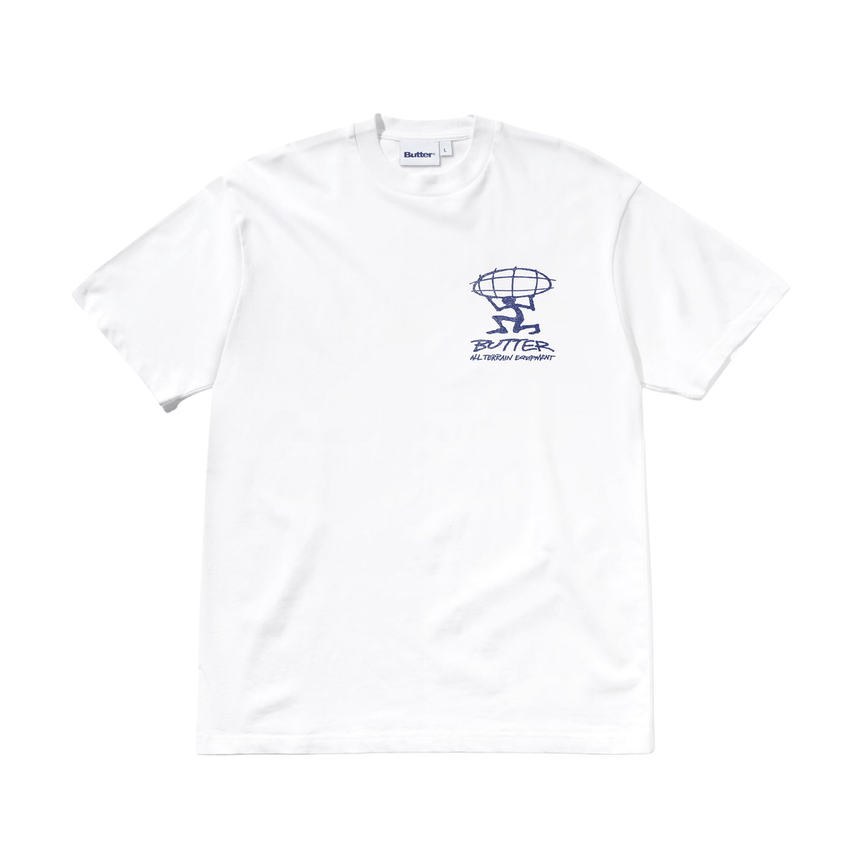 Butter Goods Terrain T-Shirt - White