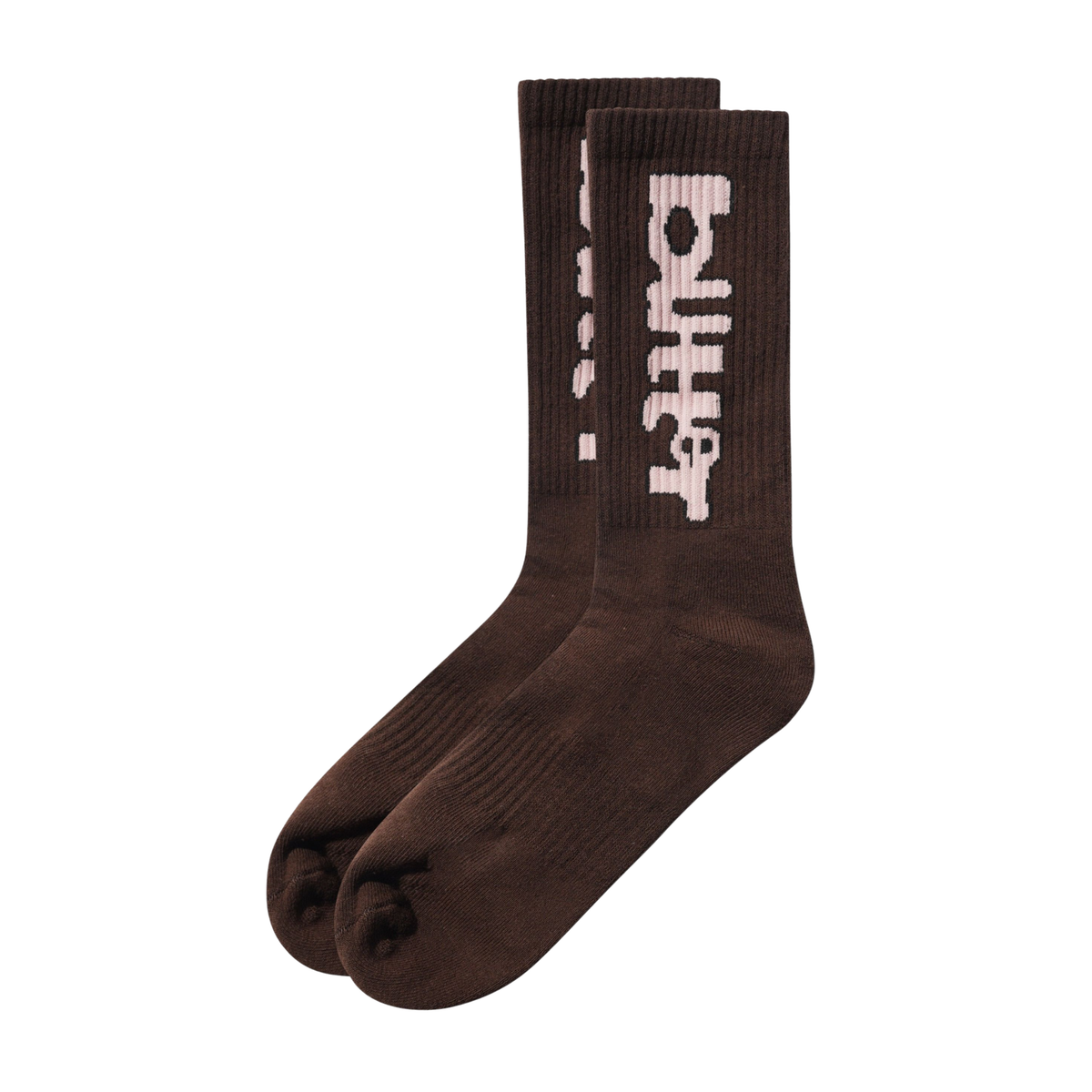 Butter Goods Warped Socks - Brown
