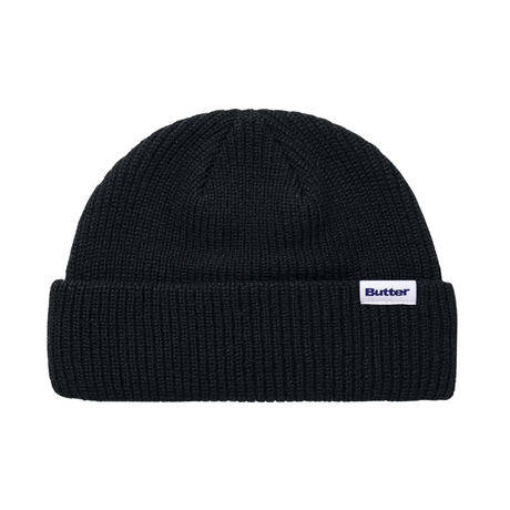 Butter Goods Wharfie Beanie - Black