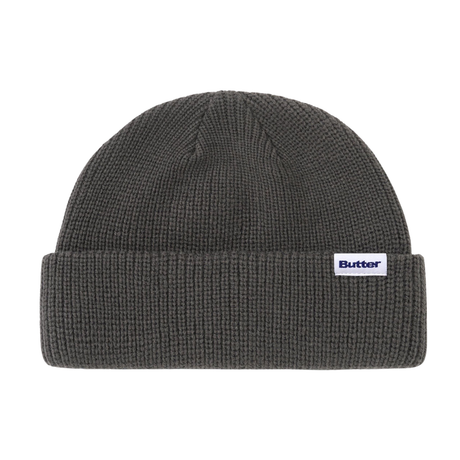 Butter Goods Wharfie Beanie - Charcoal