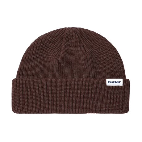 Butter Goods Wharfie Beanie - Chocolate