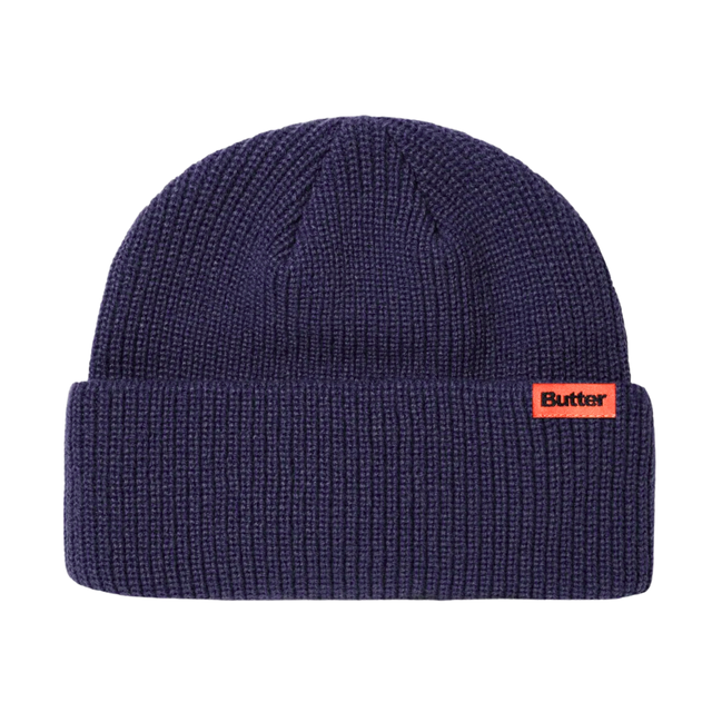 Butter Goods Wharfie Beanie - Navy