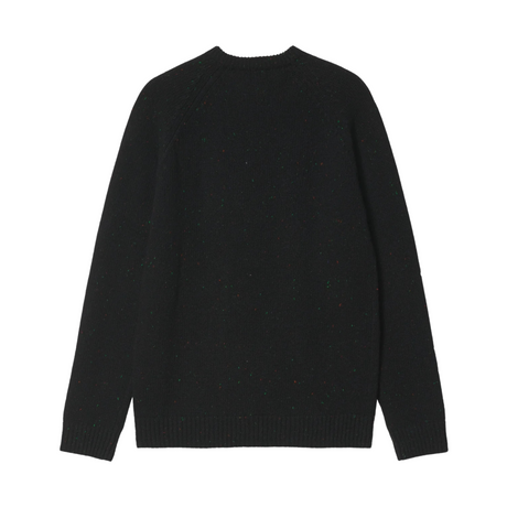 Carhartt Anglistic Pullover Sweater - Speckled Black