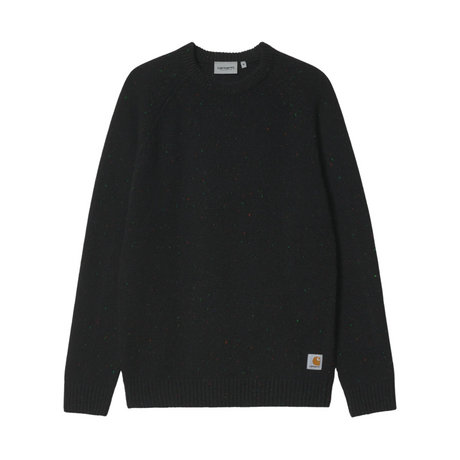 Carhartt Anglistic Pullover Sweater - Speckled Black