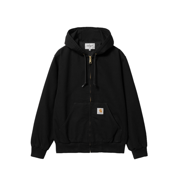 Carhartt WIP Active Jacket (Summer) - Black (rinsed)