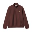 Carhartt WIP American Script Half Zip Sweatshirt - Amarone