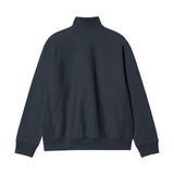 Carhartt WIP American Script Half Zip Sweatshirt - Deep Night