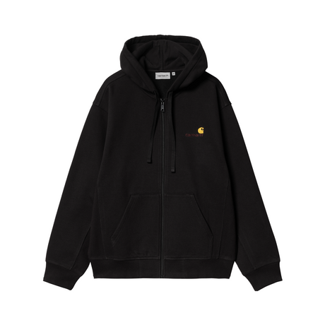 Carhartt WIP American Script Hooded Jacket - Black