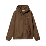 Carhartt WIP American Script Hooded Jacket - Lumber