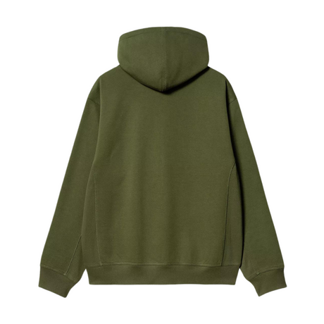 Carhartt WIP American Script Hooded Jacket - Tarragon