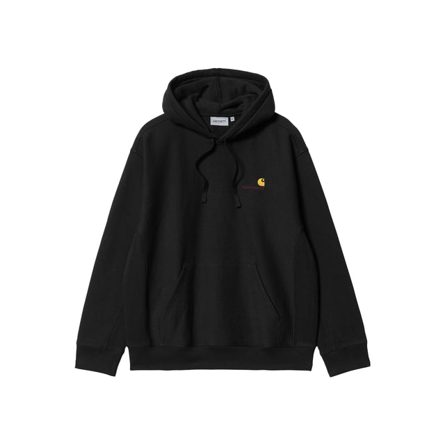 Carhartt WIP American Script Hoodie - Black