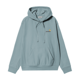 Carhartt WIP American Script Hoodie - Citadel