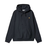 Carhartt WIP American Script Hoodie - Deep Night