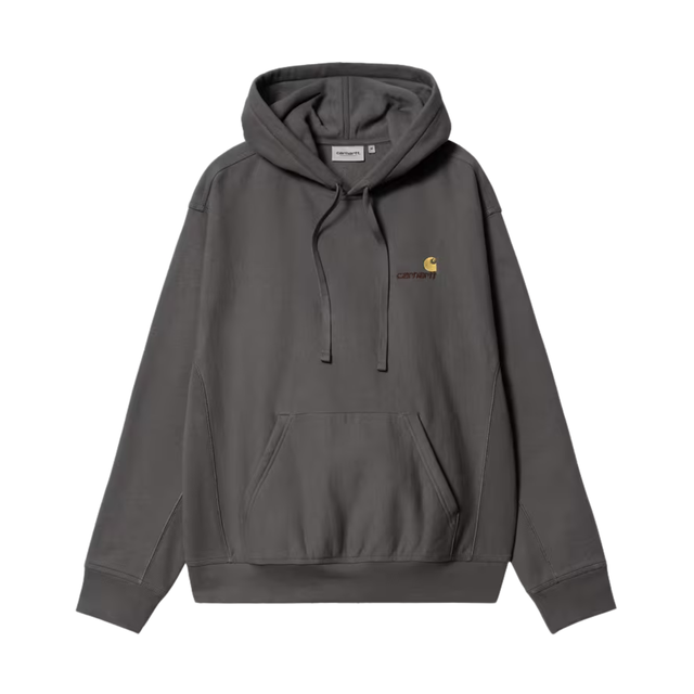 Carhartt WIP American Script Hoodie - Graphite