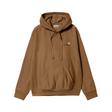 Carhartt WIP American Script Hoodie - Hamilton Brown