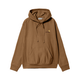 Carhartt WIP American Script Hoodie - Hamilton Brown