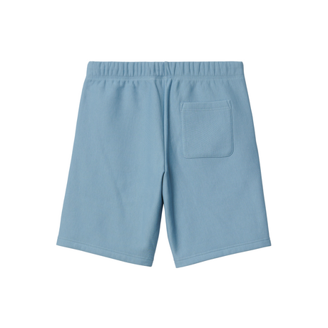 Carhartt WIP American Script Sweat Shorts - Frosted Blue