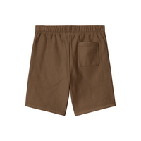 Carhartt WIP American Script Sweat Shorts - Lumber